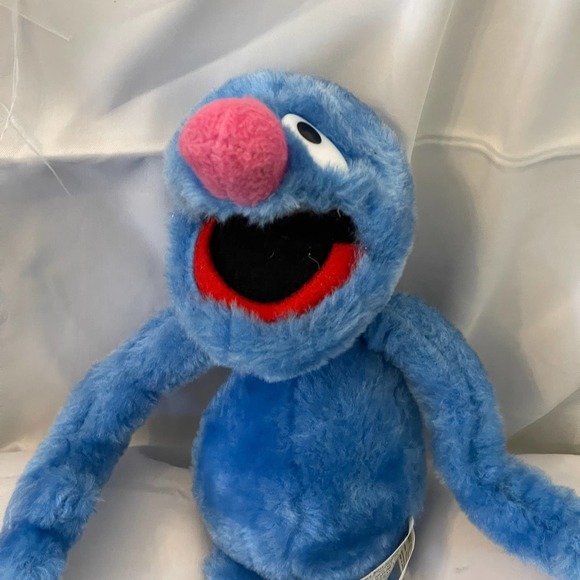 Nanco 2003 Sesame Street Blue Grover 12" Jim Henson Plush (Pre-owned) - Picture 3 of 6